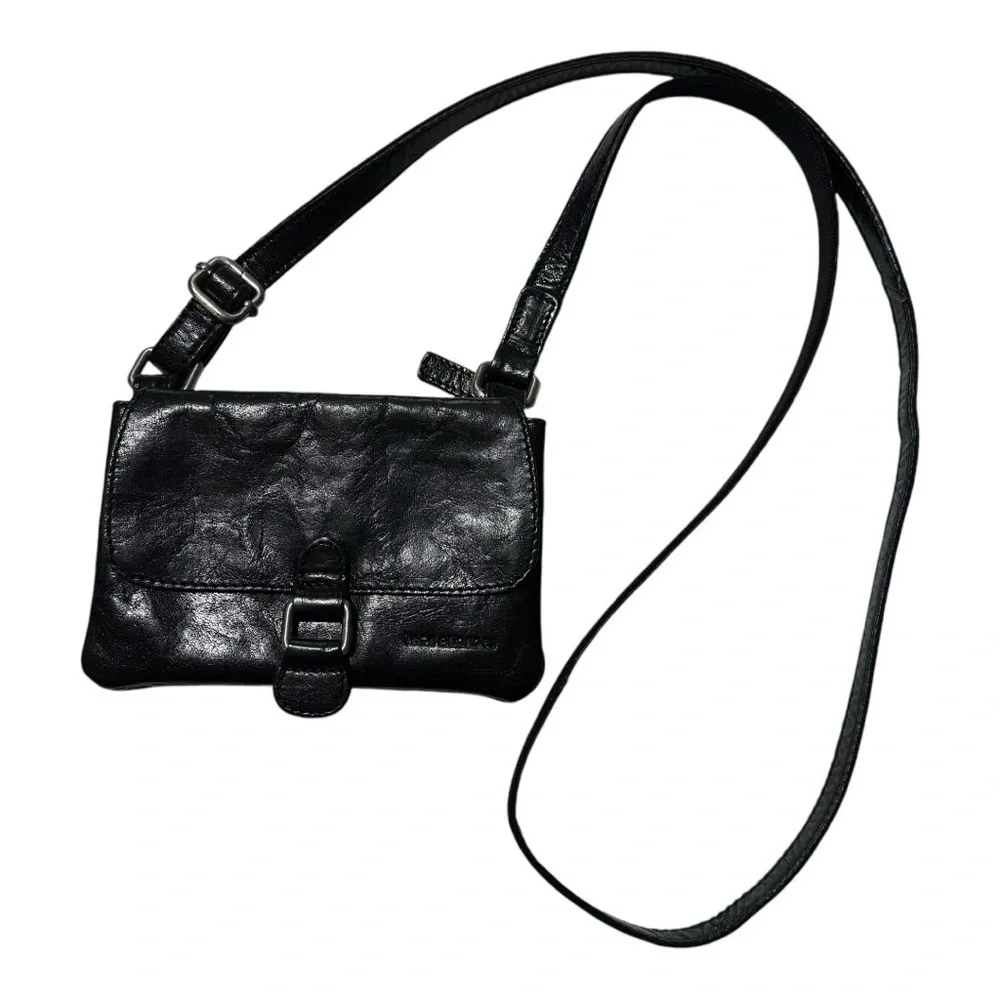 Jack Georges (EUC) Genuine Leather Mini Crossbody Bag - Picture 6 of 9